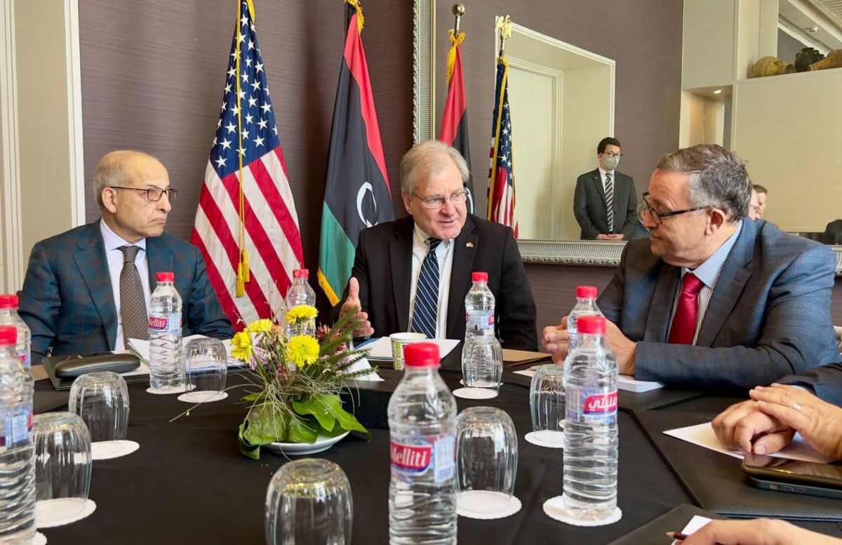 Libya’s Top Bankers Update US Ambassador On Central Bank Unification Process.