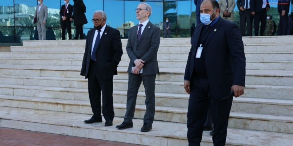 The Arrival Of The President And General Manager Of Sonatrach Company To Libya.