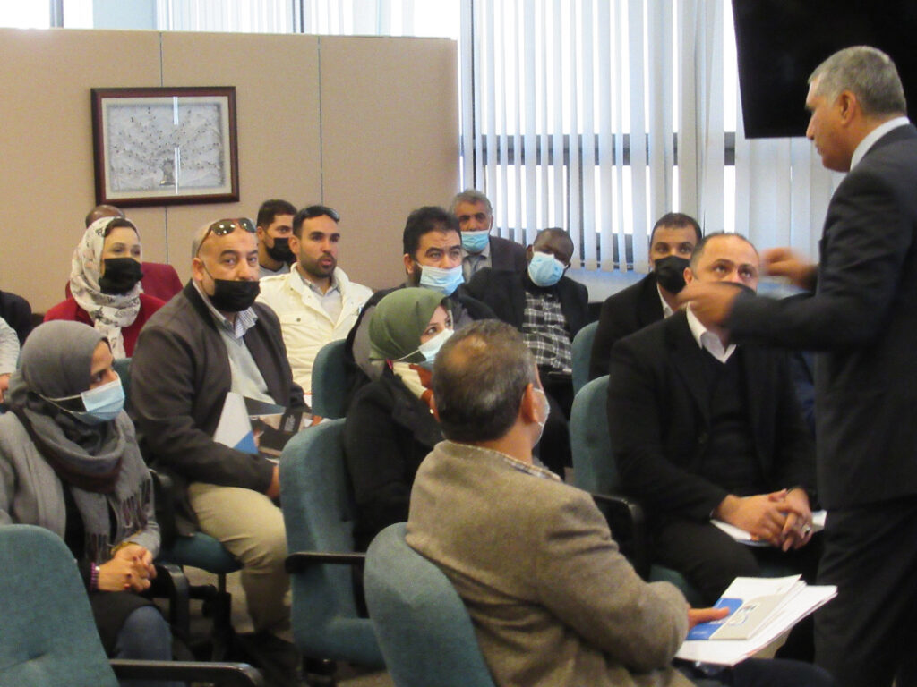 Workshop activities in the Libyan Businessmen Council