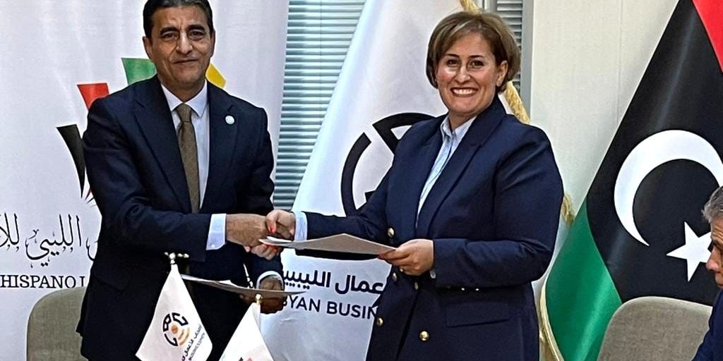 مذكرة تفاهم لتعزيز التعاون بين مجلس أصحاب الأعمال الليبيين والمجلس الإسباني لسيدات ورجال الأعمال