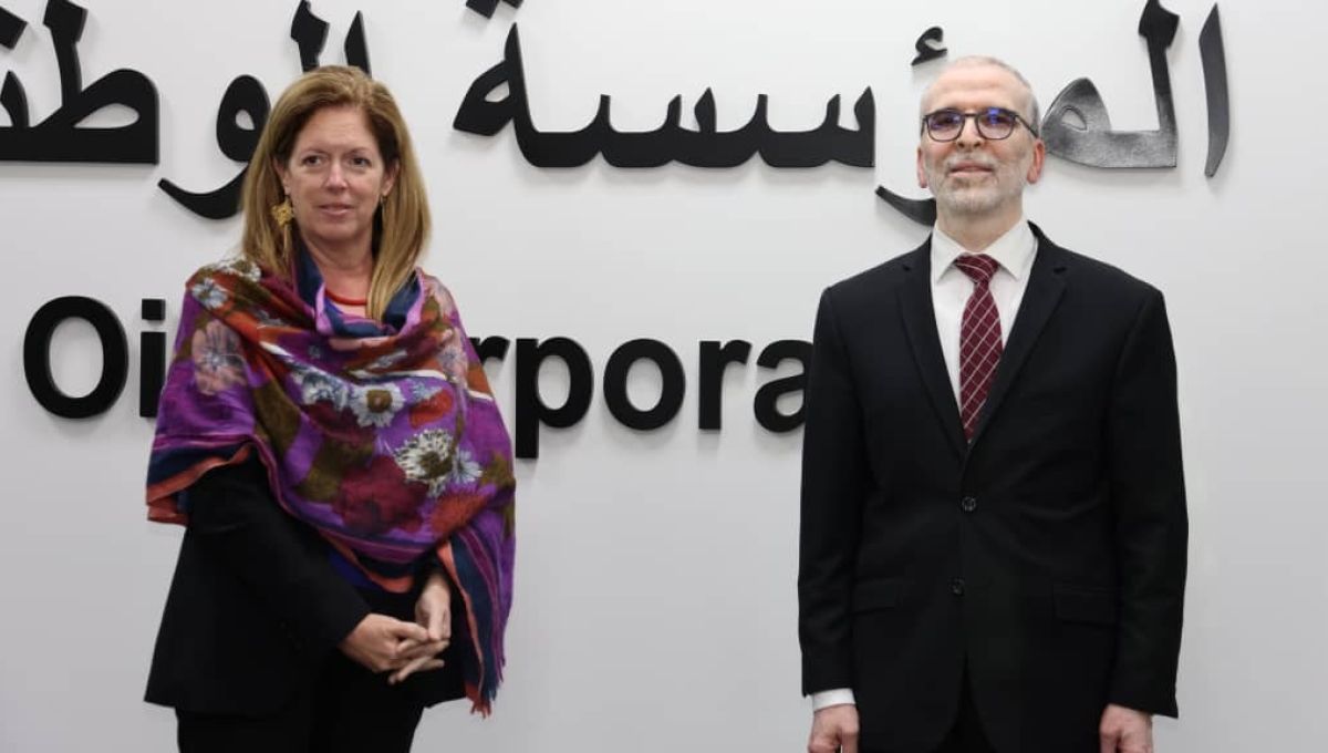 رئيس مجلس الوطنية للنفط يستقبل مستشارة الأمين العام للأمم المتحدة بشأن ليبيا ستيفاني ويليامز