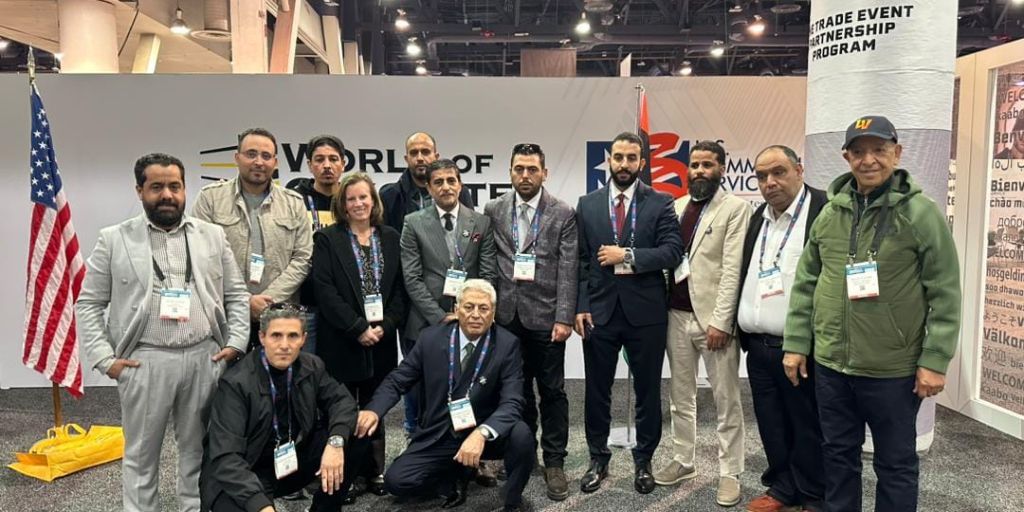 زيارة وفد من رجال الأعمال لمعرض التشييد والبناء في لاس فيغاس 2024