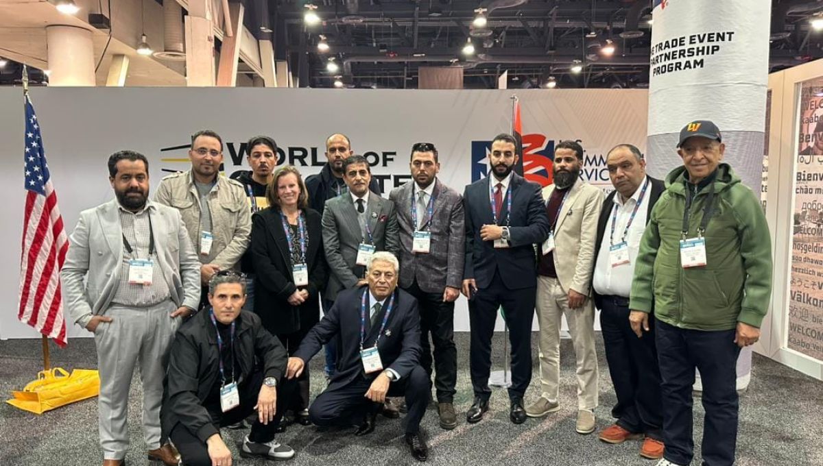 زيارة وفد من رجال الأعمال لمعرض التشييد والبناء في لاس فيغاس 2024