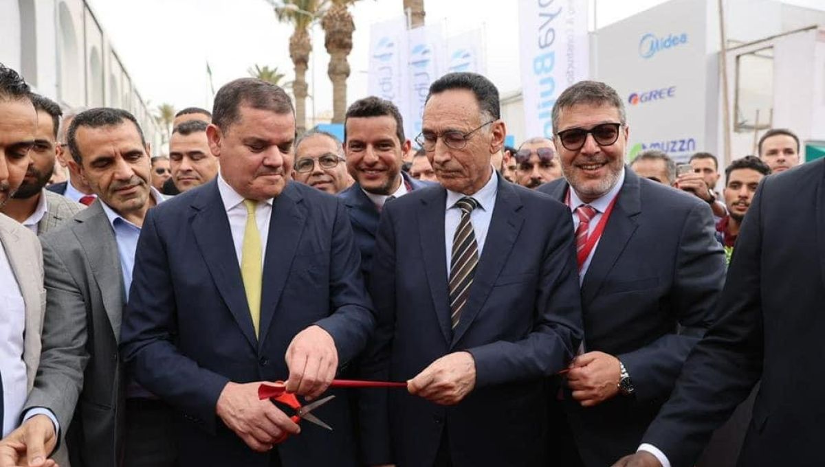 افتتاح معرض ليبيا بيلد الدولي ( 2022 ) للبناء والإنشاءات في دورته الثانية عشر.