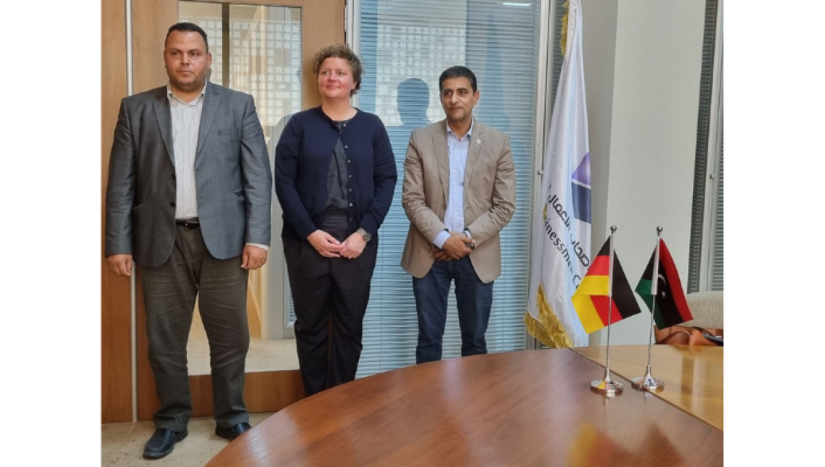 اجتماع المدير التنفيذي مع نائبة السفير الالماني