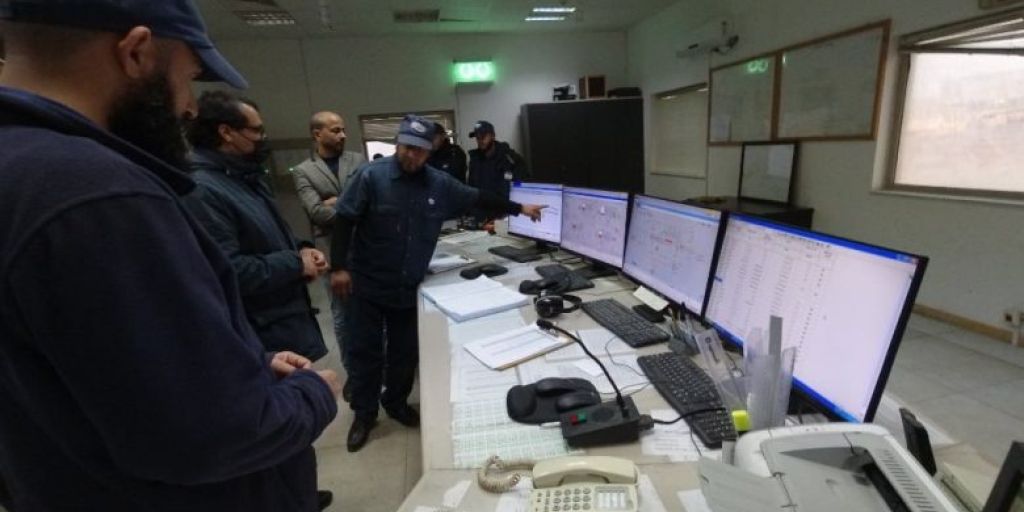 زيارة وفد من الإدارة العامة للتفتيش والقياس بالمؤسسة الوطنية للنفط ميناء الزويتينة النفطي