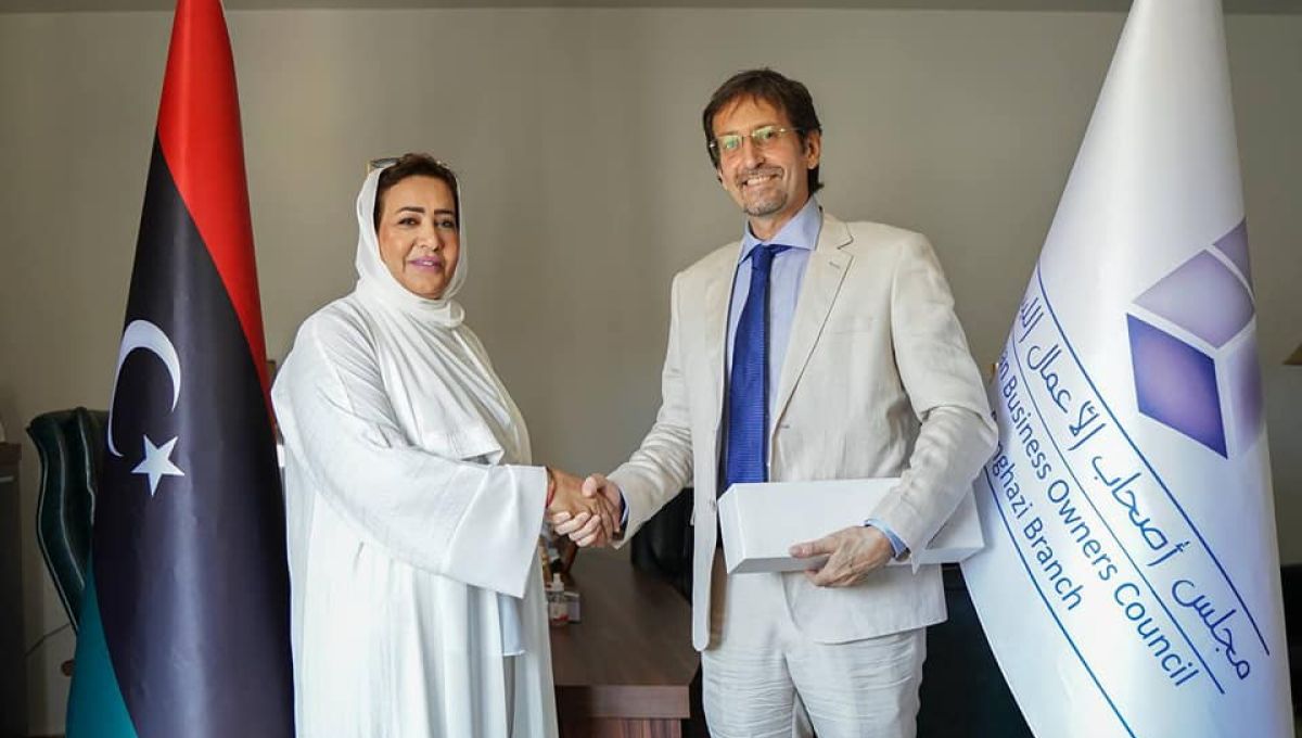 زيارة القنصل العام الايطالي