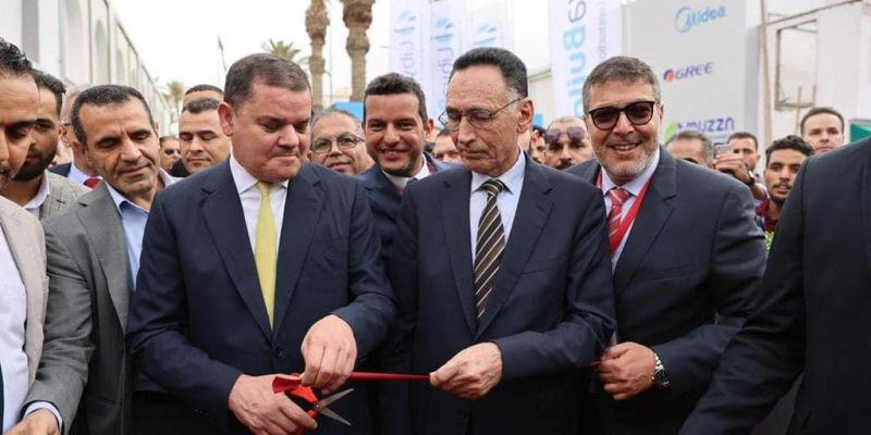 افتتاح معرض ليبيا بيلد الدولي ( 2022 ) للبناء والإنشاءات في دورته الثانية عشر.
