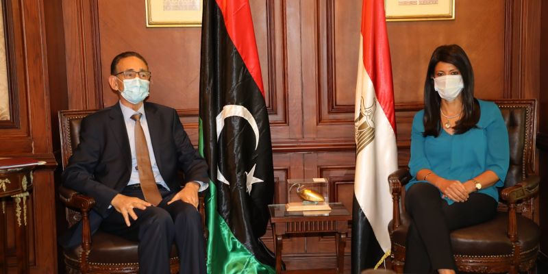 وزير الاقتصاد والتجارة يلتقي وزير التعاون الدولي المصري.