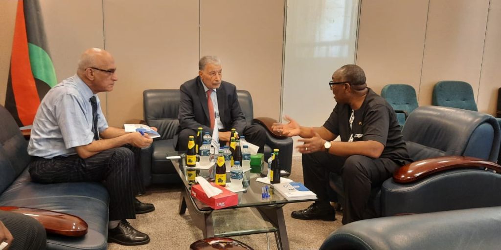 زيارة سفير دولة غانا في ليبيا لمجلس رجال الاعمال الليبيين